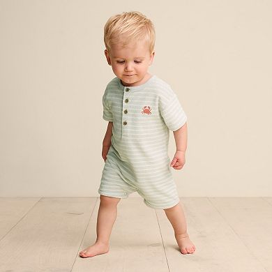 Baby Boy Little Co. By Lauren Conrad Organic Henley Romper