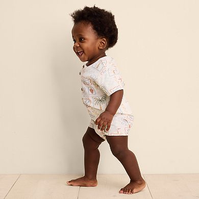 Baby Boy Little Co. By Lauren Conrad Organic Henley Romper