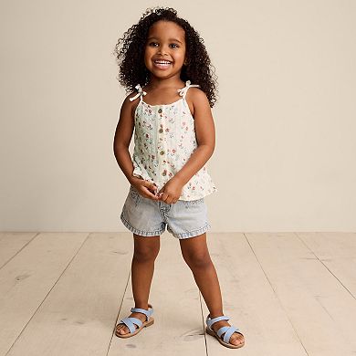 Baby & Toddler Little Co. By Lauren Conrad Organic Button Down Bow Tank