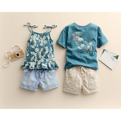 Baby & Toddler Little Co. By Lauren Conrad Organic Button Down Bow Tank