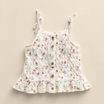 Baby & Toddler Little Co. By Lauren Conrad Organic Button Down Bow Tank