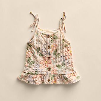 Baby & Toddler Little Co. By Lauren Conrad Organic Button Down Bow Tank