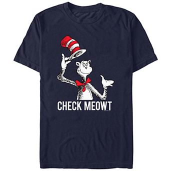 Men's Dr. Seuss Check Meowt Graphic Tee