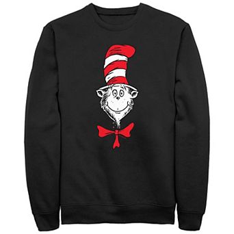 Men's Dr. Seuss The Cat In The Hat Face Graphic Fleece
