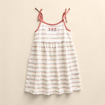 Baby & Toddler Girl Little Co. By Lauren Conrad Organic Bow Pocket Dress