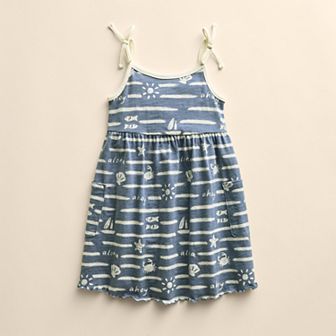 Baby & Toddler Girl Little Co. By Lauren Conrad Organic Bow Pocket Dress