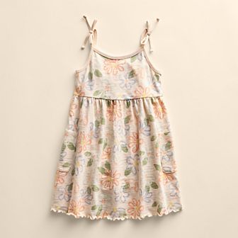 Baby & Toddler Girl Little Co. By Lauren Conrad Organic Bow Pocket Dress
