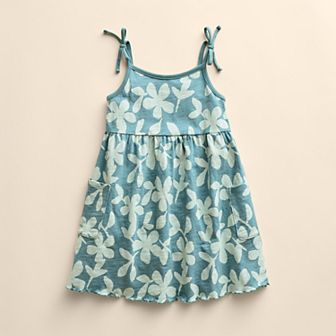 Baby & Toddler Girl Little Co. By Lauren Conrad Organic Bow Pocket Dress