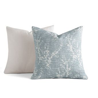 Home Collection 2-Pack Cotton Stonewash Slub Decor Throw Pillows