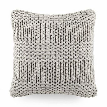Home Collection Chunky Knit Acrylic Decor Throw Pillow
