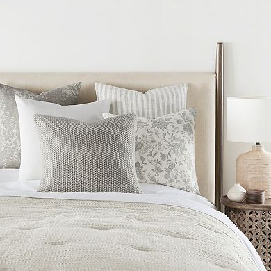 Home Collection Seed Stitch Knit Decor Throw Pillow