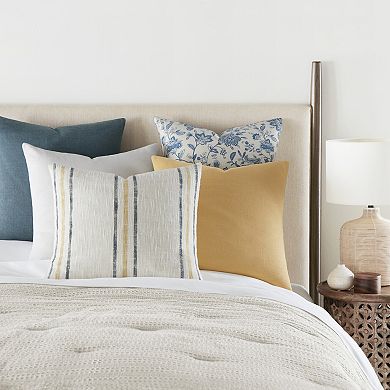 Home Collection Yarn-Dyed Cotton Decor Throw Pillow
