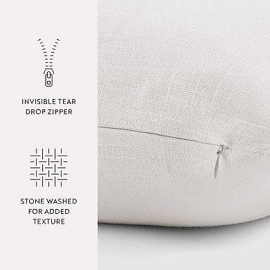 Home Collection Distressed Stonewash Cotton Decor Throw Pillow