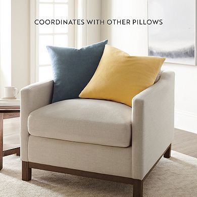 Home Collection Distressed Cotton Decor Throw Pillow