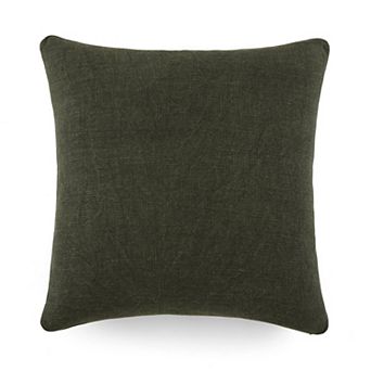Home Collection Distressed Stonewash Cotton Decor Throw Pillow
