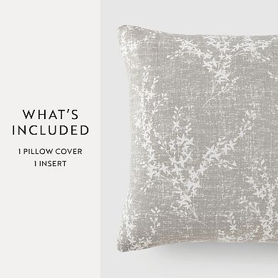 Home Collection Elegant Pattern Cotton Decor Throw Pillow