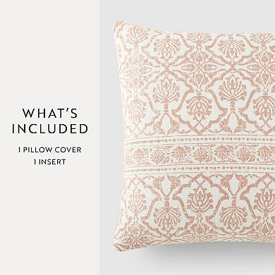 Home Collection Elegant Pattern Cotton Decor Throw Pillow