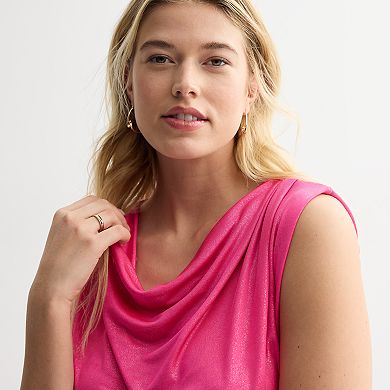 Women's INTEMPO™ Cowl Neck Muscle Tank Top