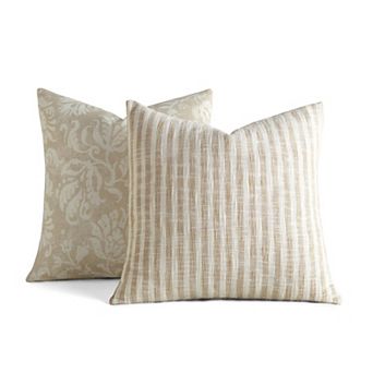 Home Collection 2-Pack Yarn-Dyed Decor Throw Pillows