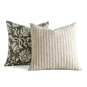 Home Collection 2-Pack Yarn-Dyed Decor Throw Pillows