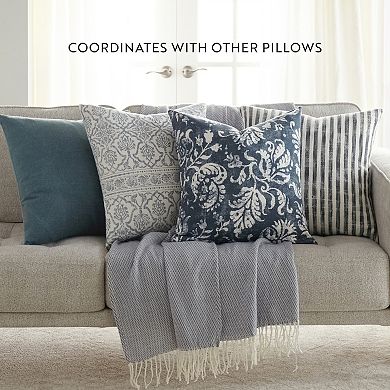 Home Collection 2-Pack Cotton Slub Decor Throw Pillows
