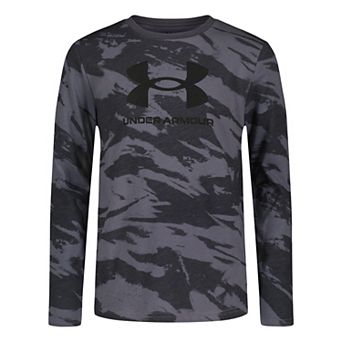 Boys 8-20 Under Armour Brushed Camo Long Sleeve Tee