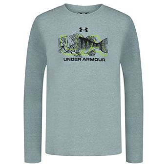 Boys 8-20 Under Armour Bass Graphic Long Sleeve Tee