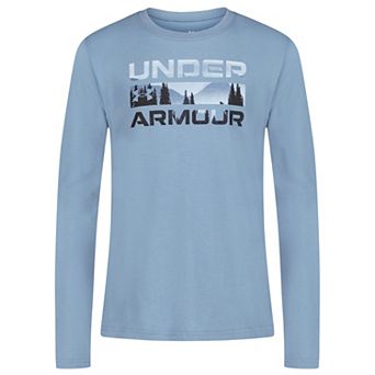 Boys 8-20 Under Armour Stacked Logo Long Sleeve Graphic Tee