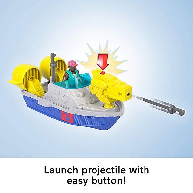 IMAGINEXT Jurassic World Aquachomp Chase Mosasaurus Dinosaur Playset