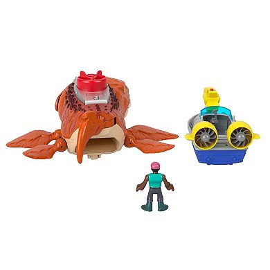 IMAGINEXT Jurassic World Aquachomp Chase Mosasaurus Dinosaur Playset