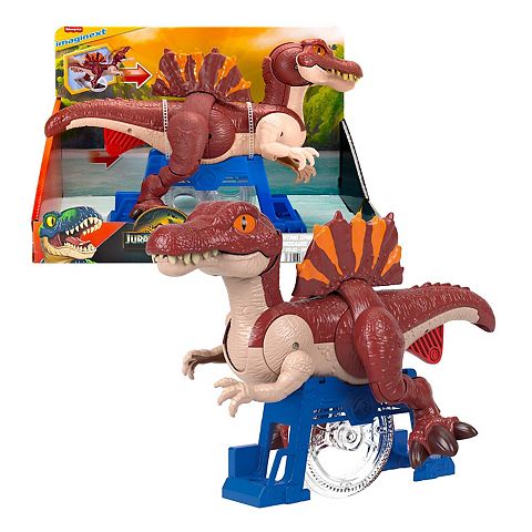 Детские фигурки IMAGINEXT Jurassic World Sprinting Spinosaurus Dinosaur Toy with Lunge & Chomp