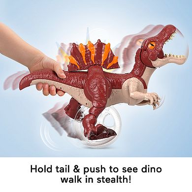 IMAGINEXT Jurassic World Sprinting Spinosaurus Dinosaur Toy with Lunge & Chomp