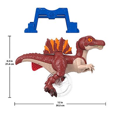 IMAGINEXT Jurassic World Sprinting Spinosaurus Dinosaur Toy with Lunge & Chomp