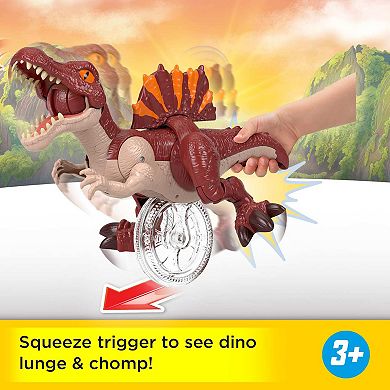 IMAGINEXT Jurassic World Sprinting Spinosaurus Dinosaur Toy with Lunge & Chomp