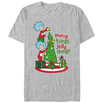 Men's Dr. Seuss Merry Things Jolly Things Graphic Tee