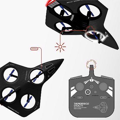 Sharper Image Thunderbolt Stealth Drone