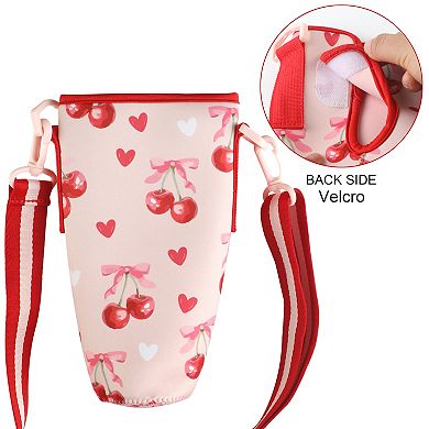 Tumbler Koozie with Strap