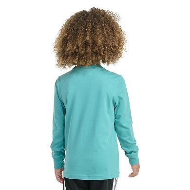 Boys 4-7 adidas Long Sleeve Collage Expression Graphic Tee