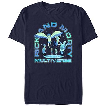 Men's Rick And Morty Multiverse Graphic Tee