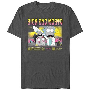 Men's Rick And Morty Open Your Eyes Morty Graphic Tee
