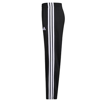 Boys 4-7 adidas Elastic Waistband 3-Stripes Straight Leg Pants