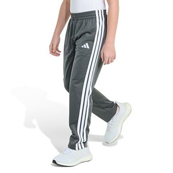Boys 4-7 adidas Elastic Waistband 3-Stripes Straight Leg Pants