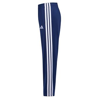 Boys 4-7 adidas Elastic Waistband 3-Stripes Straight Leg Pants