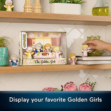 Little People Collector The Golden Girls Late Night Cheesecake 40th Anniversary Set by Fisher-Price
