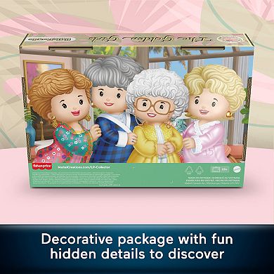 Little People Collector The Golden Girls Late Night Cheesecake 40th Anniversary Set by Fisher-Price
