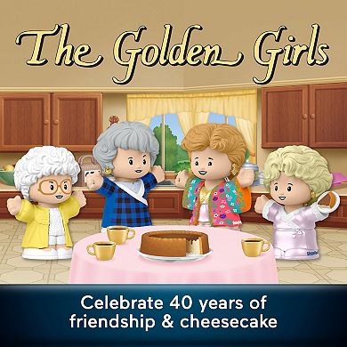 Little People Collector The Golden Girls Late Night Cheesecake 40th Anniversary Set by Fisher-Price