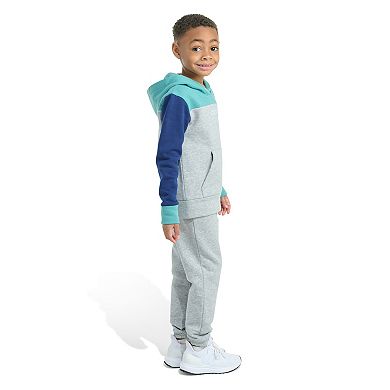 Boys 4-7 adidas Long Sleeve Fleece Pullover & Jogger Pants Set