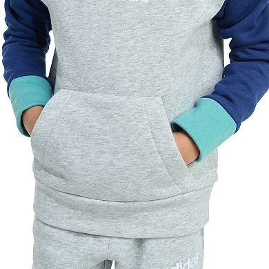 Boys 4-7 adidas Long Sleeve Fleece Pullover & Jogger Pants Set
