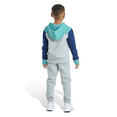 Boys 4-7 adidas Long Sleeve Fleece Pullover & Jogger Pants Set