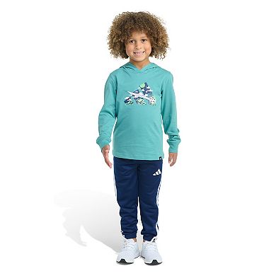 Boys 4-7 adidas Long Sleeve Hoodie & Jogger Pants Set